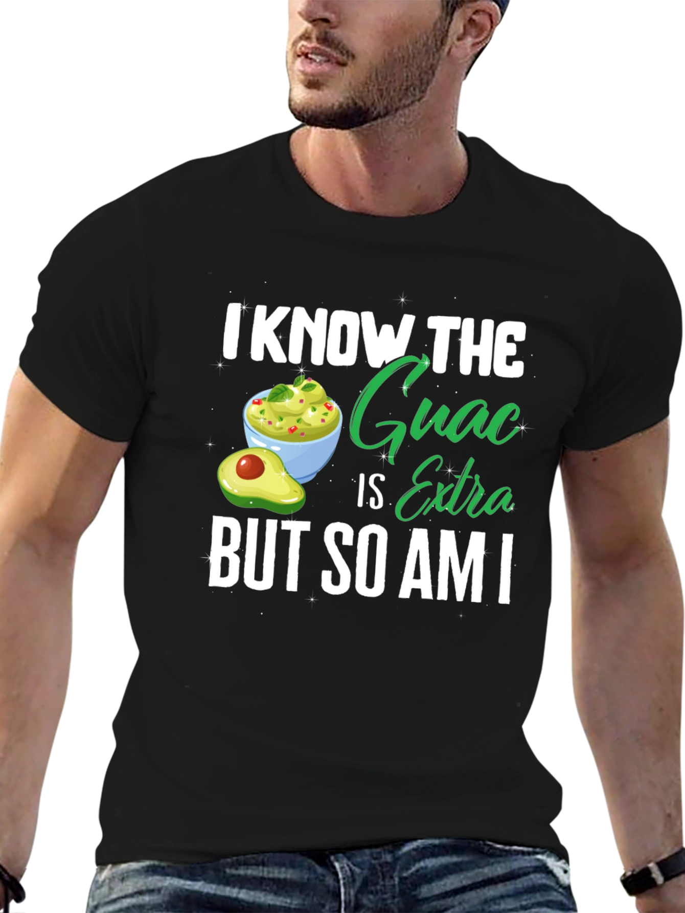 Guac Is Extra Tee - Avocado Lovers Shirt