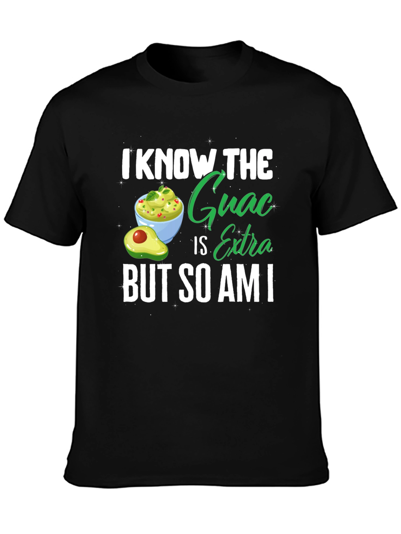Guac Is Extra Tee - Avocado Lovers Shirt