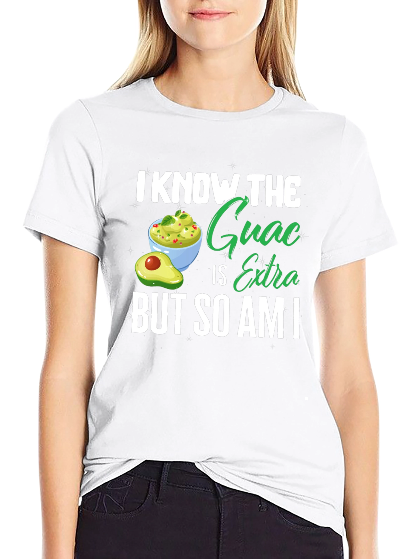 Guac Is Extra Tee - Avocado Lovers Shirt