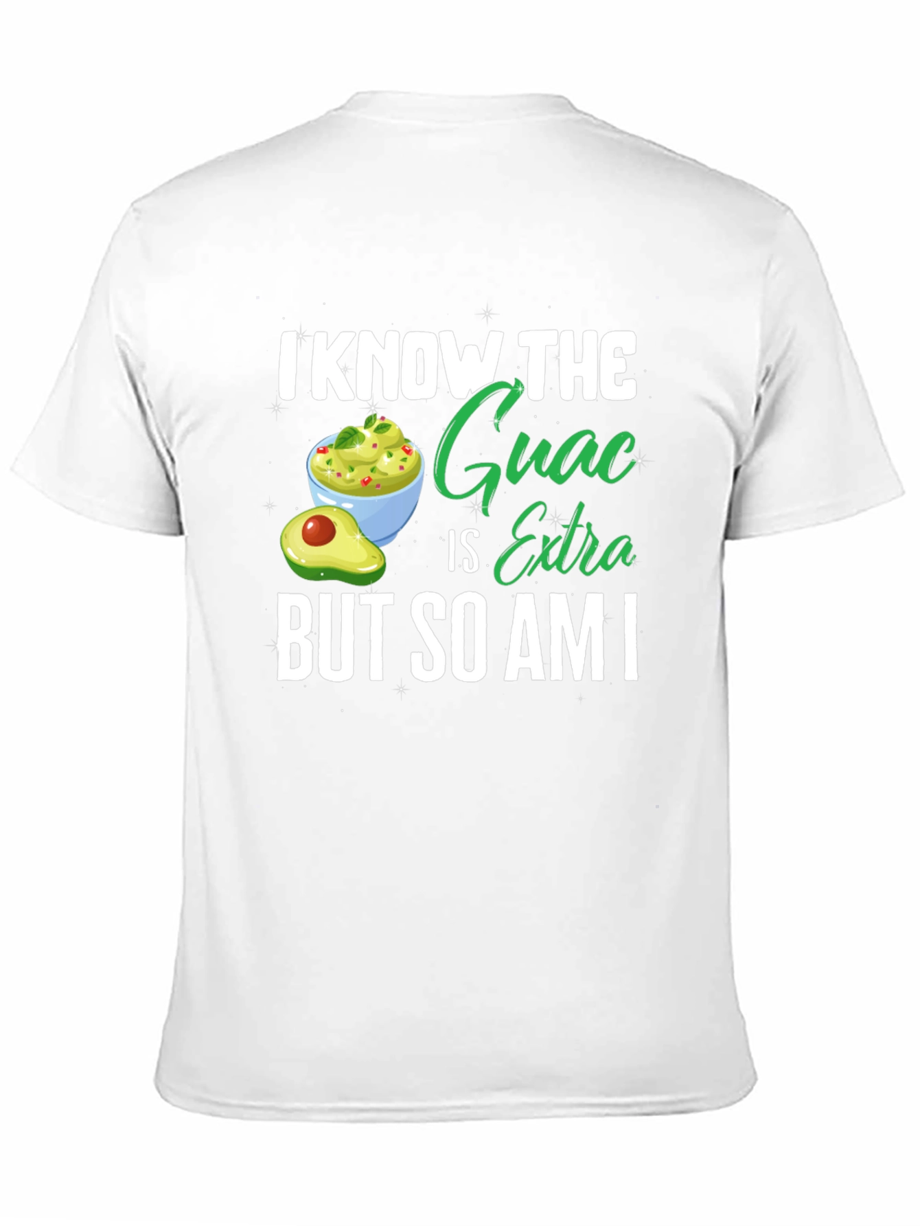 Guac Is Extra Tee - Avocado Lovers Shirt