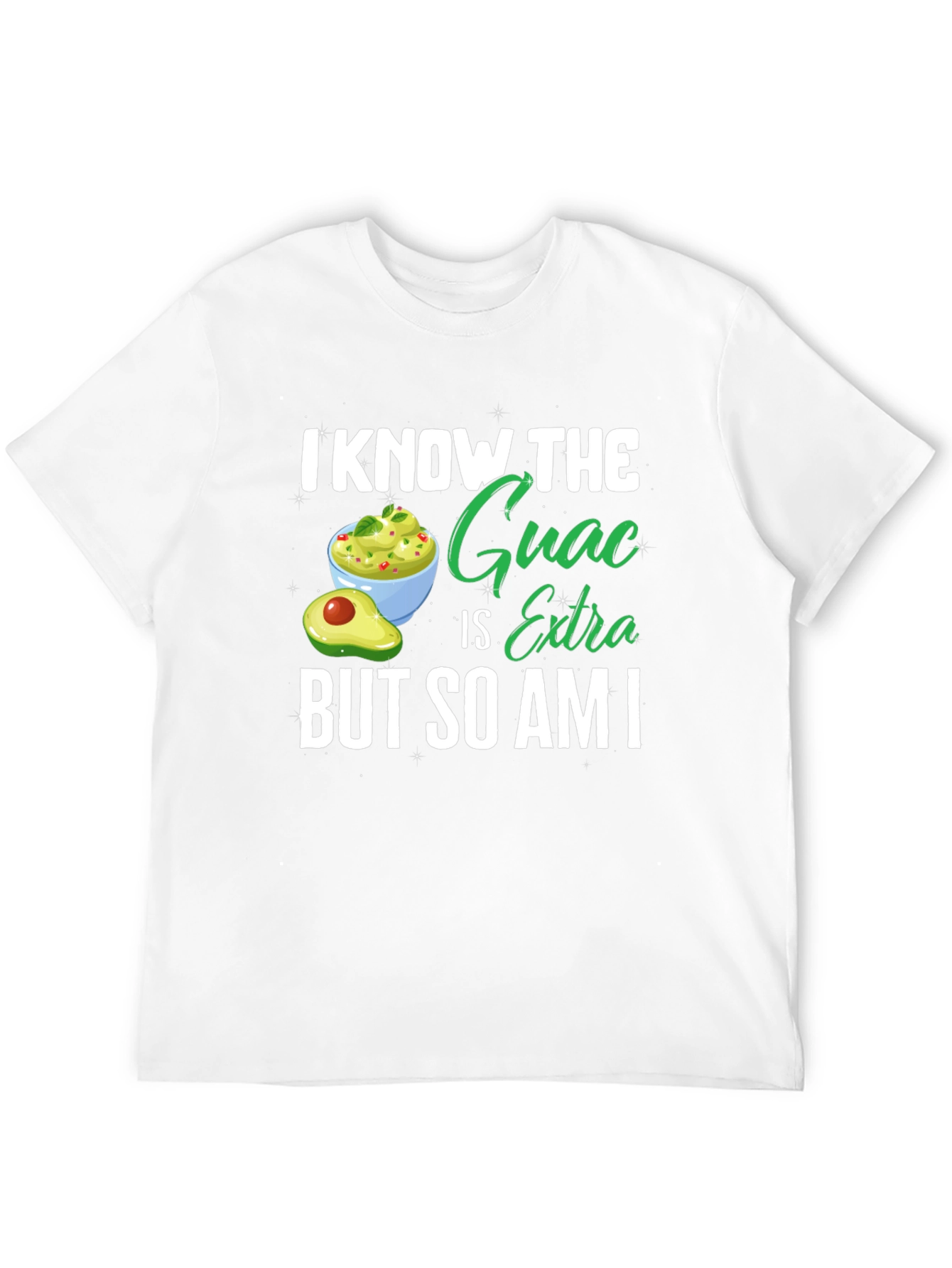 Guac Is Extra Tee - Avocado Lovers Shirt