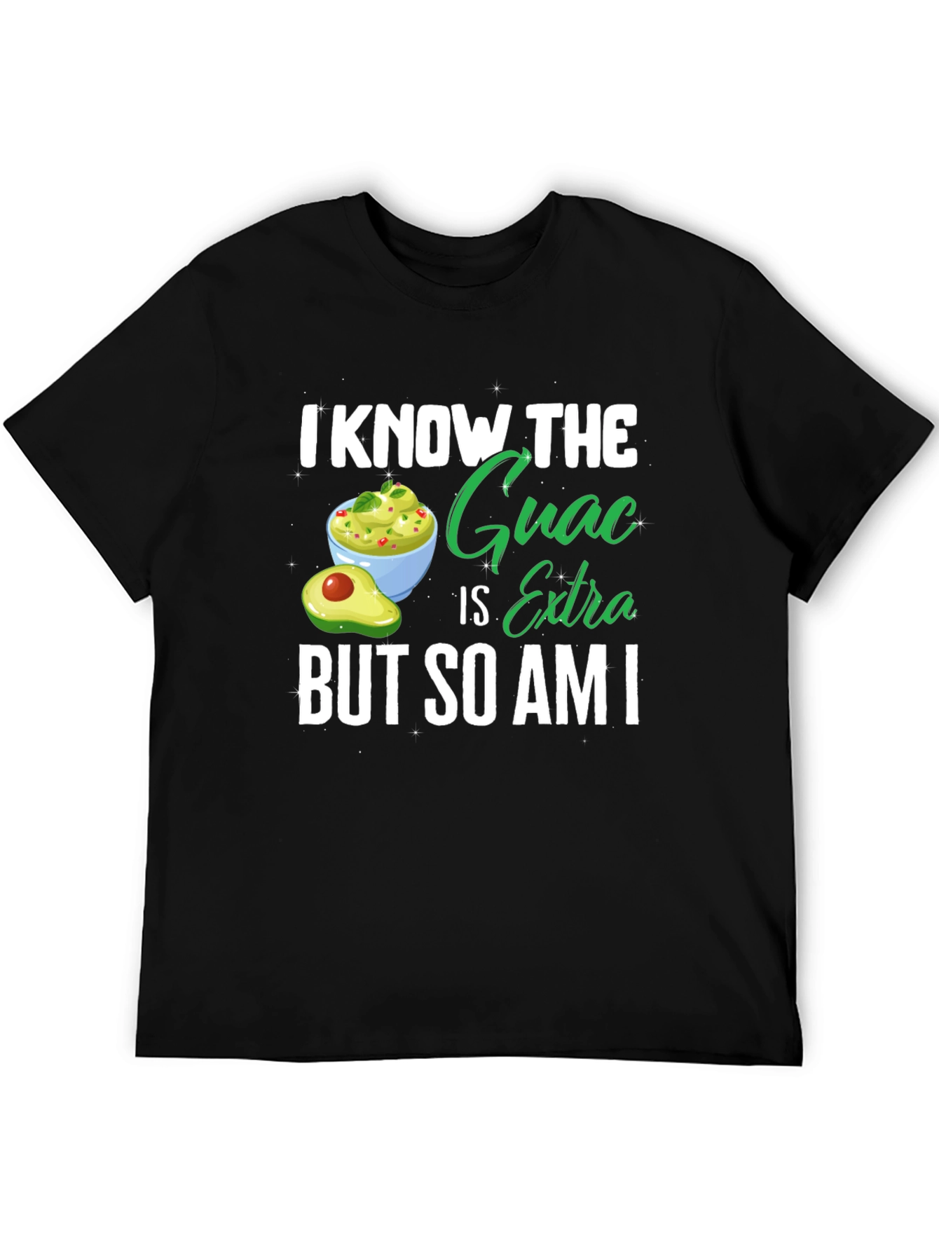 Guac Is Extra Tee - Avocado Lovers Shirt