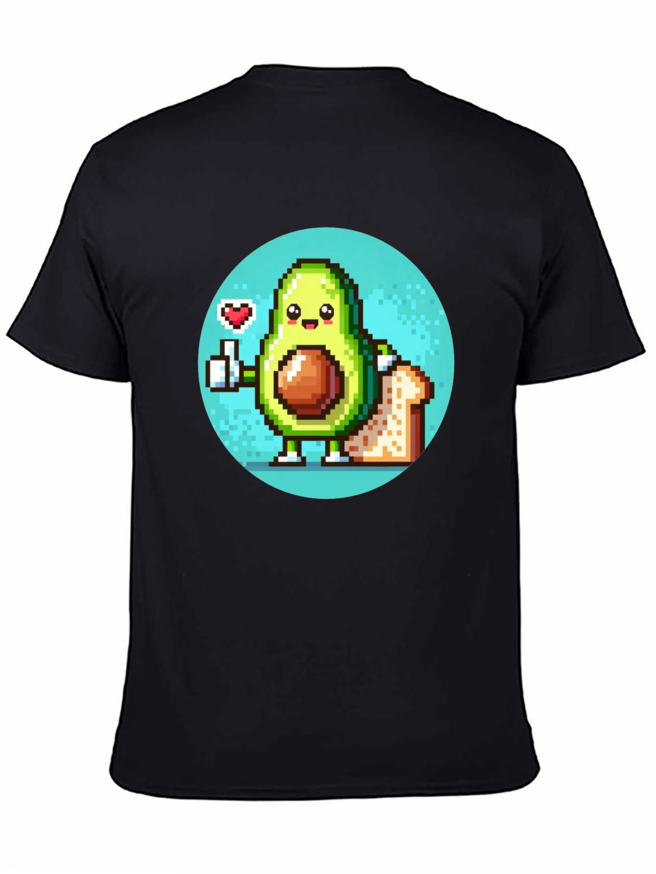 Avocado Toast Pixel Art T-Shirt