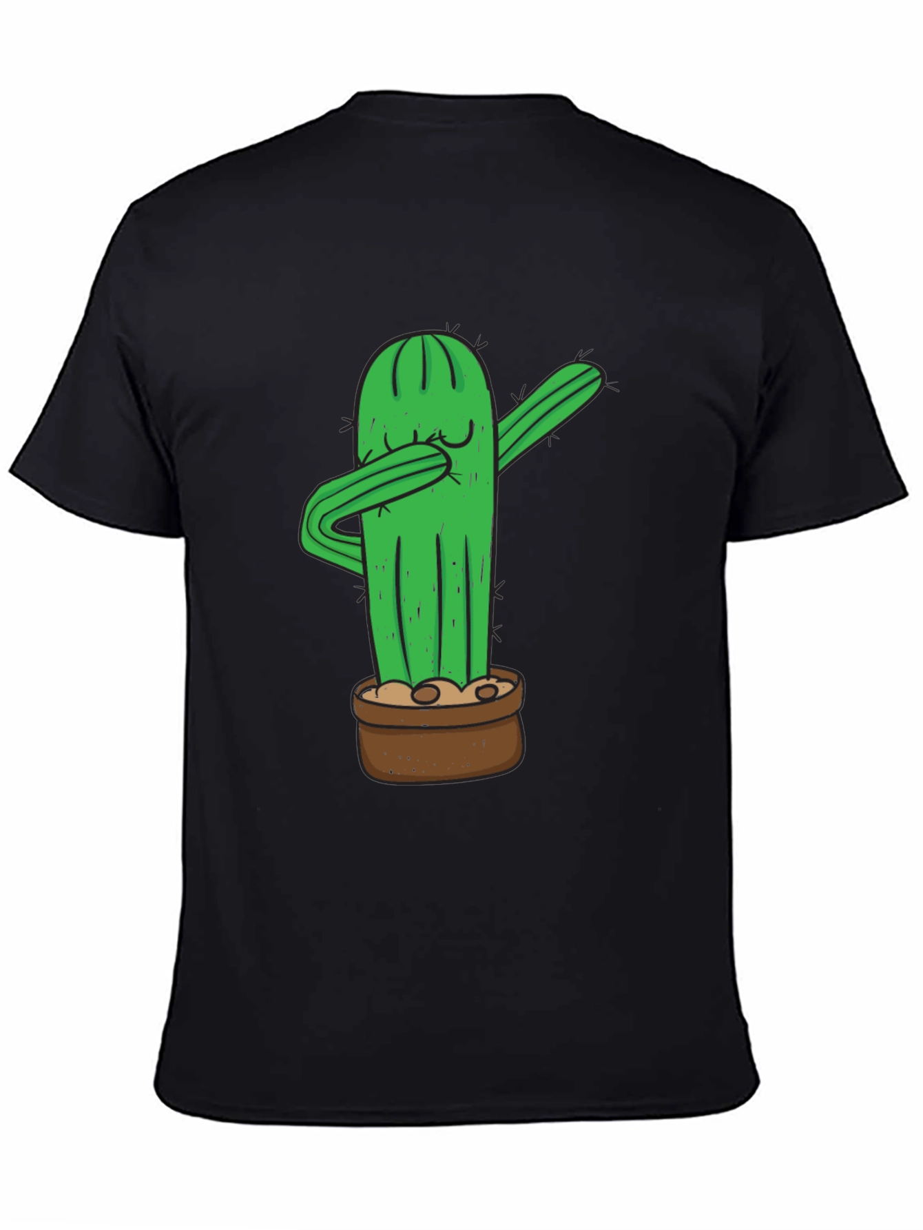 Dabbing Cactus Graphic Tee - Funny Plant Lover Shirt