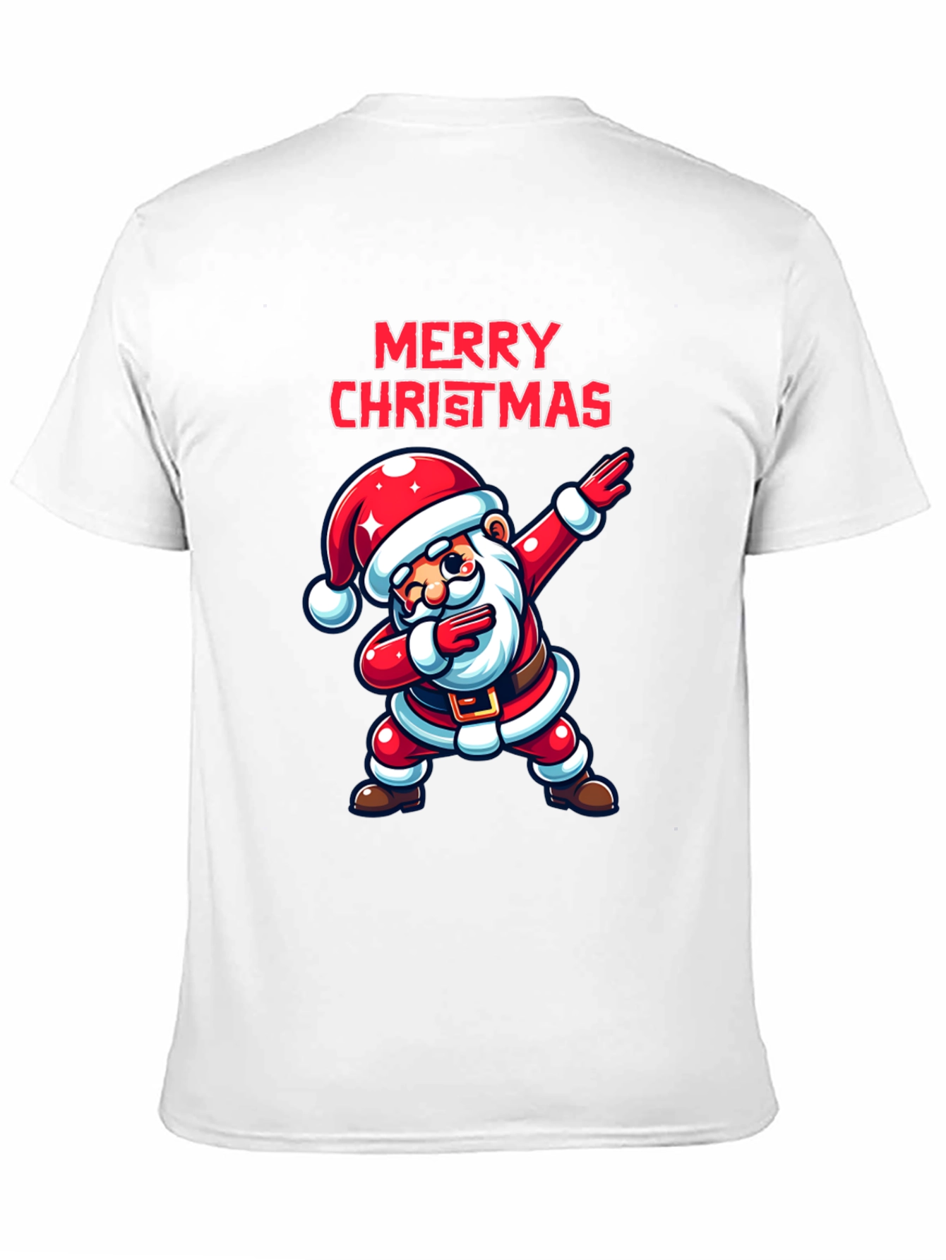 Dabbing Santa Merry Christmas T-Shirt
