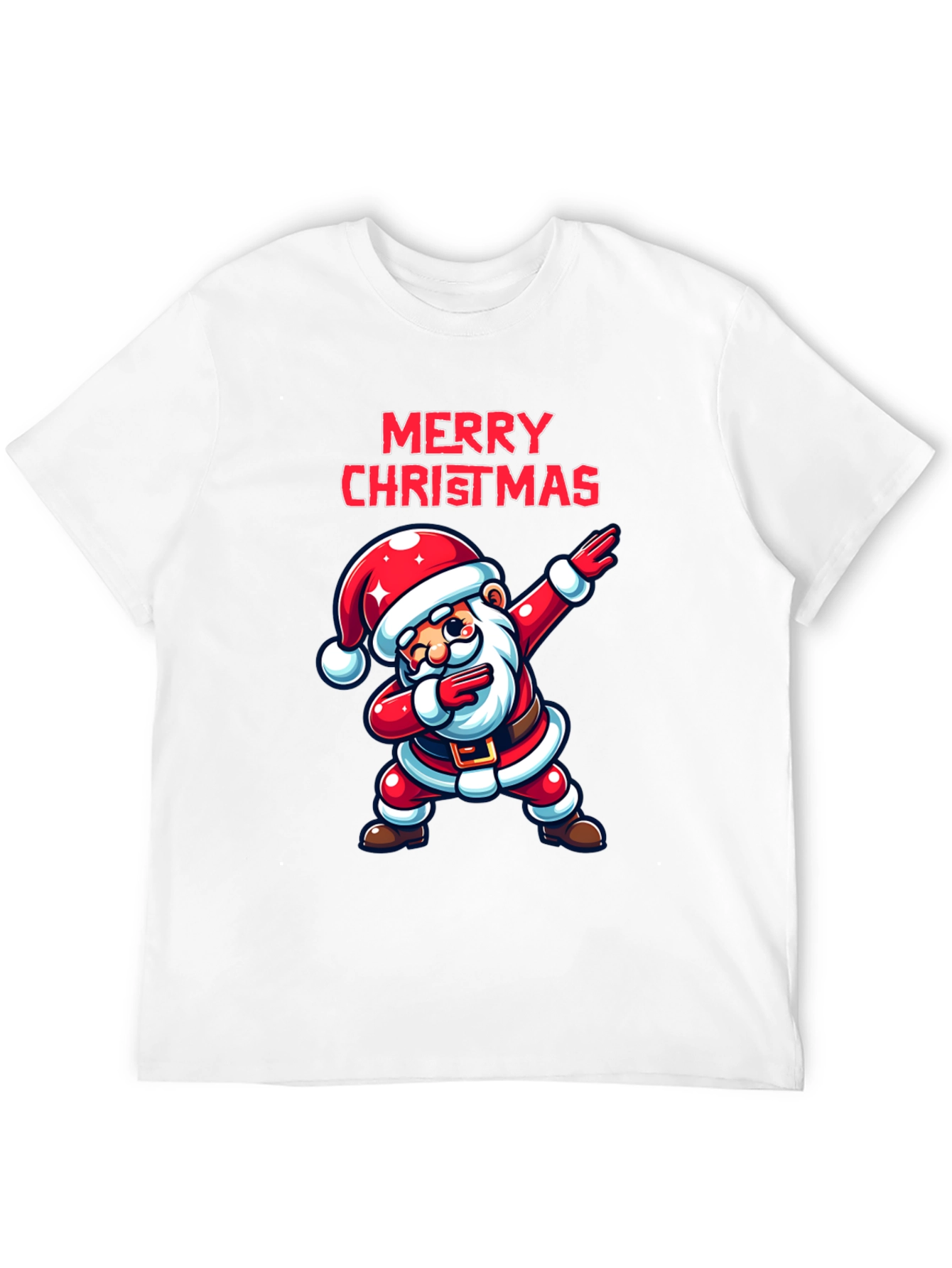 Dabbing Santa Merry Christmas T-Shirt