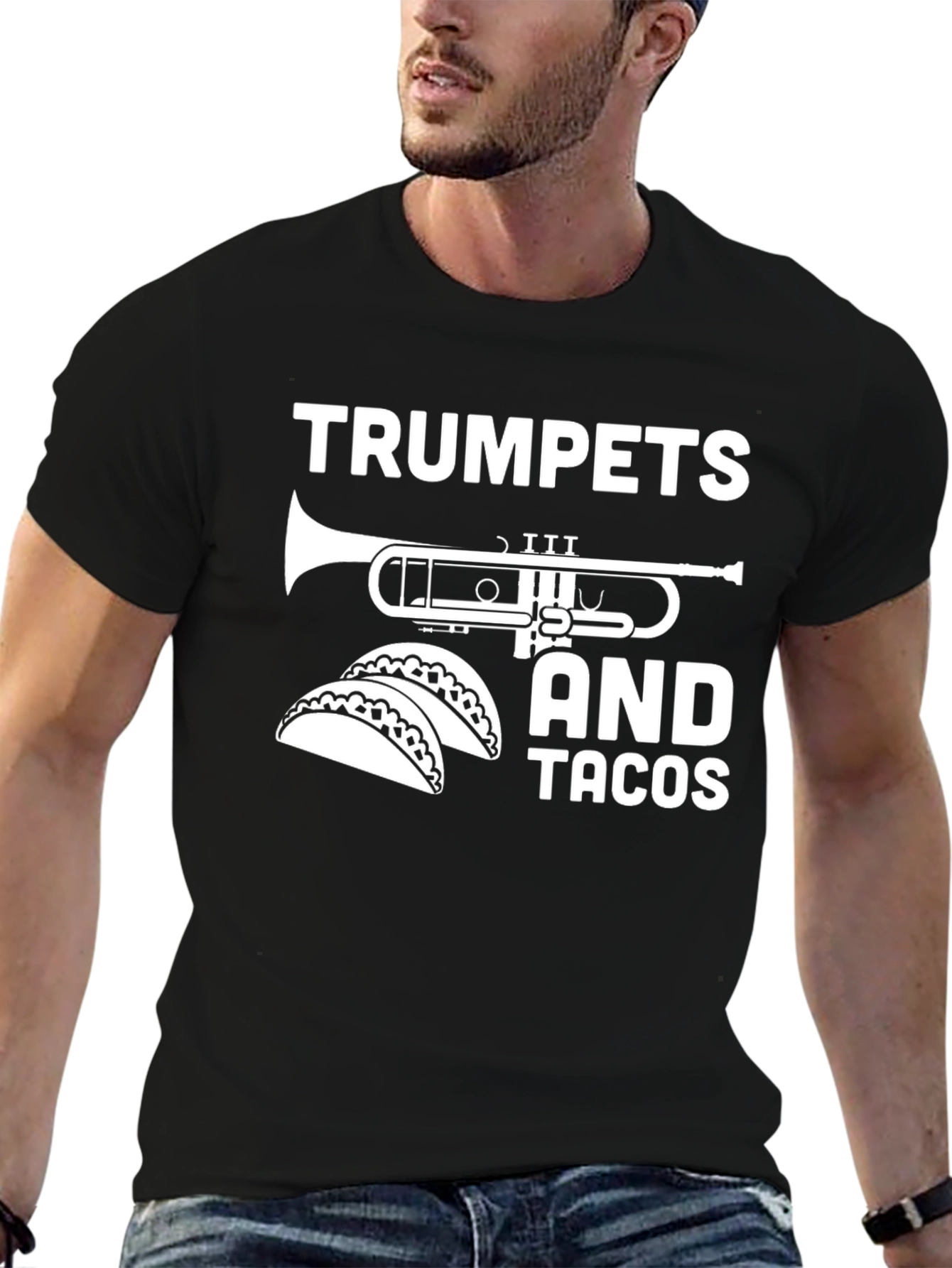 Trumpets and Tacos Graphic T-Shirt