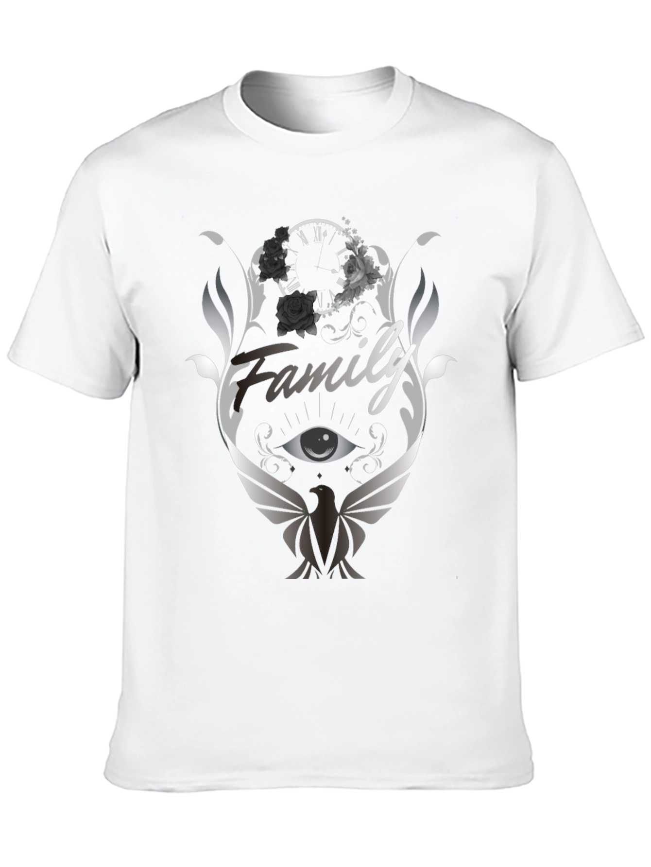 Family Emblem Graphic T-Shirt - Unisex Fashion Tee