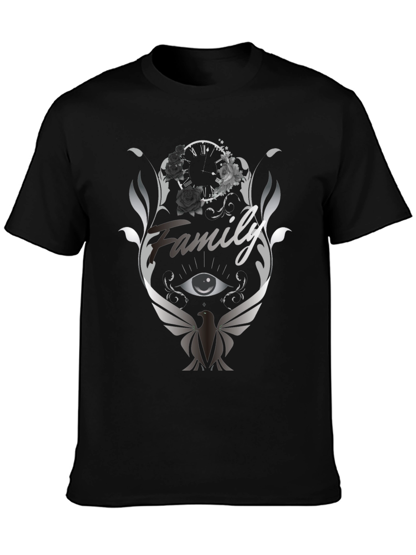 Family Emblem Graphic T-Shirt - Unisex Fashion Tee
