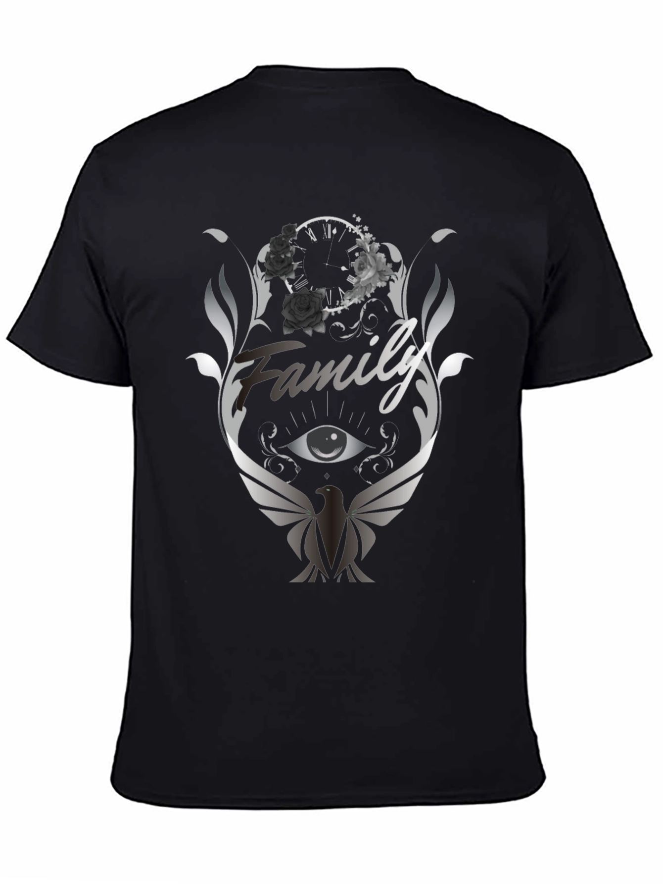 Family Emblem Graphic T-Shirt - Unisex Fashion Tee