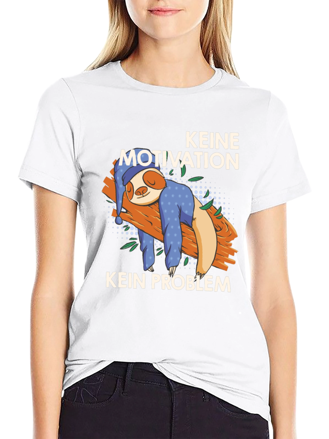 No Motivation No Problem Sloth T-Shirt