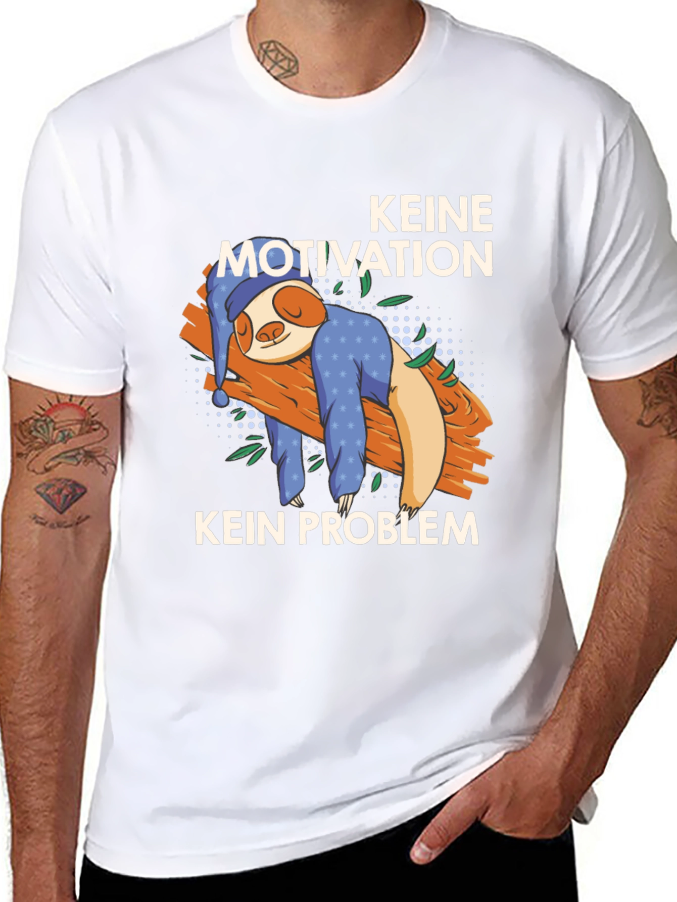 No Motivation No Problem Sloth T-Shirt