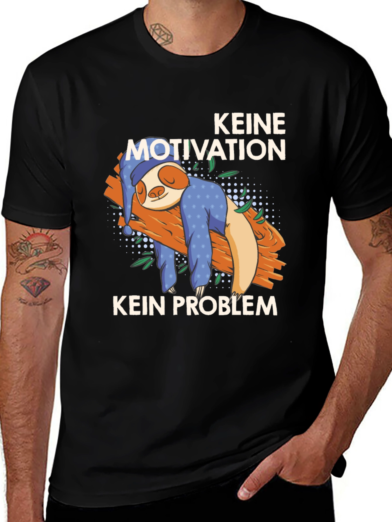 No Motivation No Problem Sloth T-Shirt