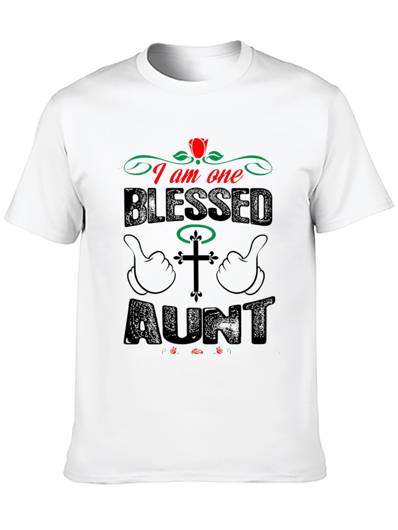 Blessed Aunt T-Shirt - Christian Family Gift