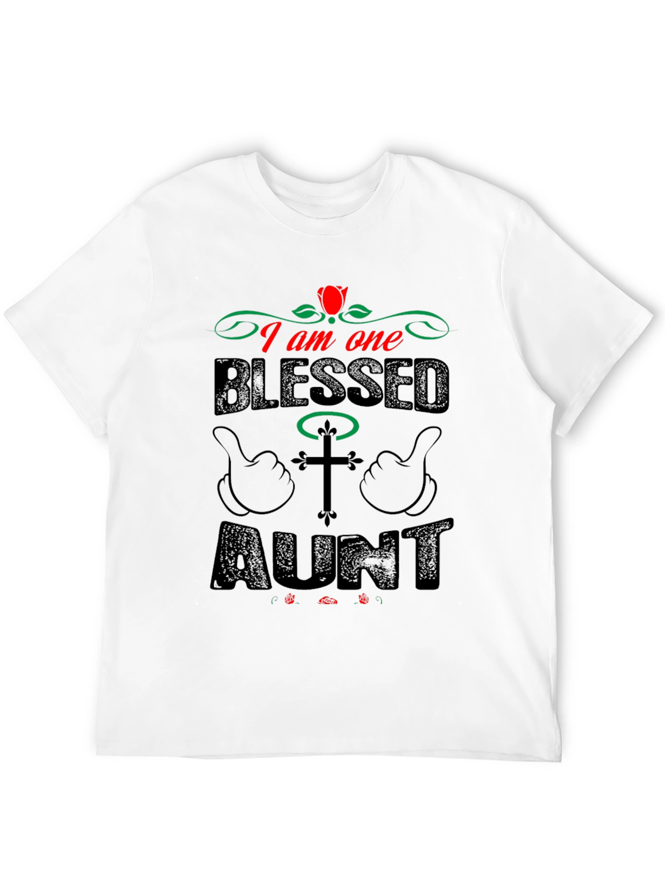 Blessed Aunt T-Shirt - Christian Family Gift