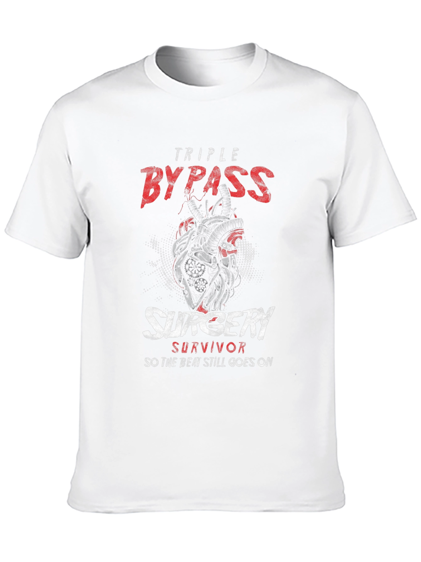 Triple Bypass Surgery Survivor T-Shirt