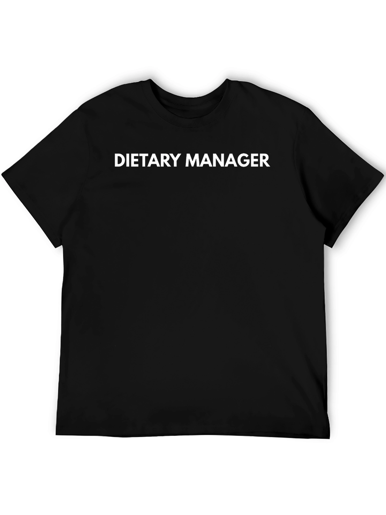 Dietary Manager Black T-Shirt