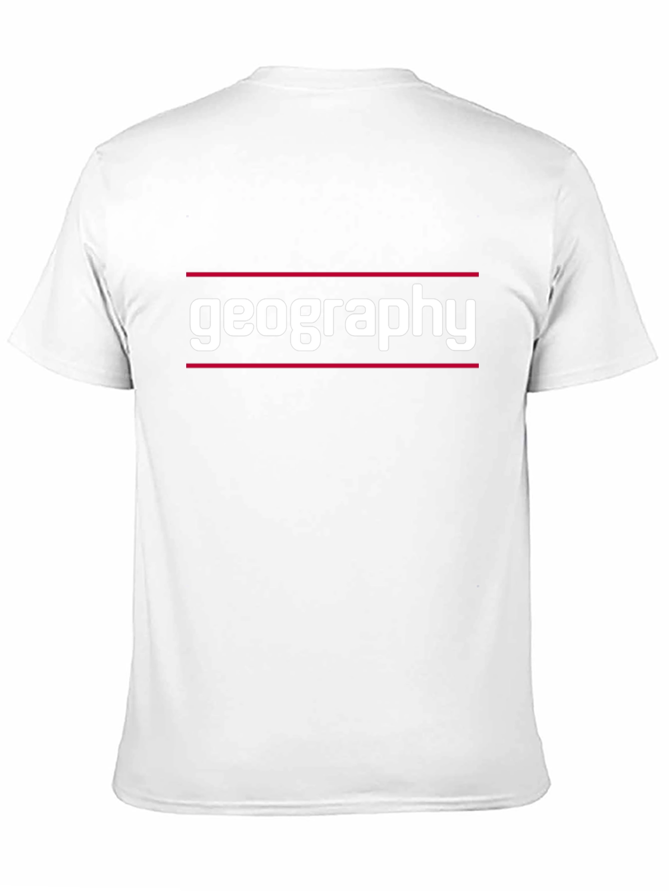 Geography T-Shirt - Study Map Tee