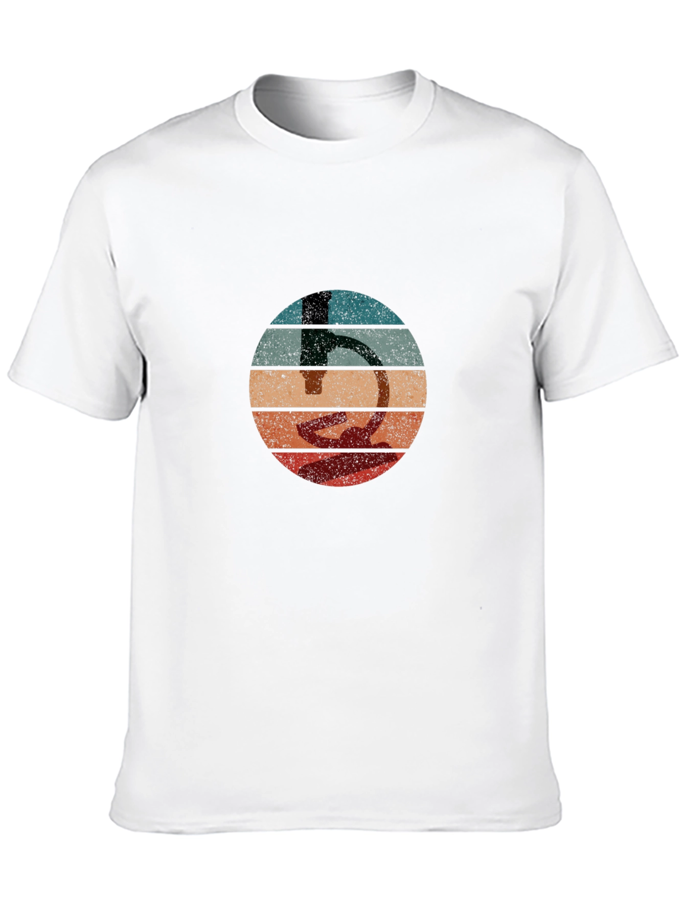Retro Microscope T-Shirt - Science Tee