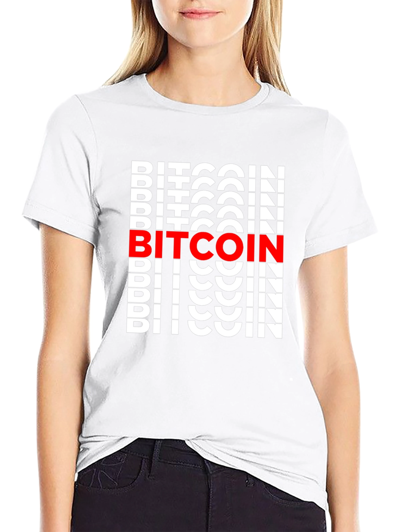 Bitcoin Crypto T-Shirt - Black