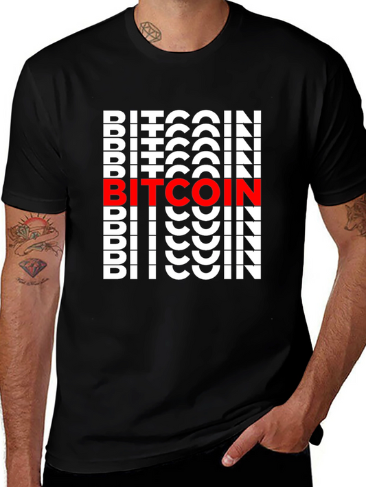 Bitcoin Crypto T-Shirt - Black