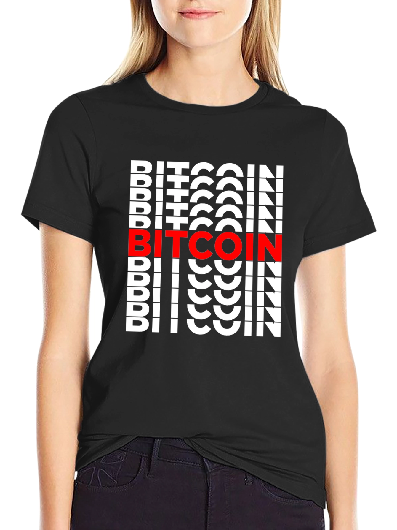 Bitcoin Crypto T-Shirt - Black