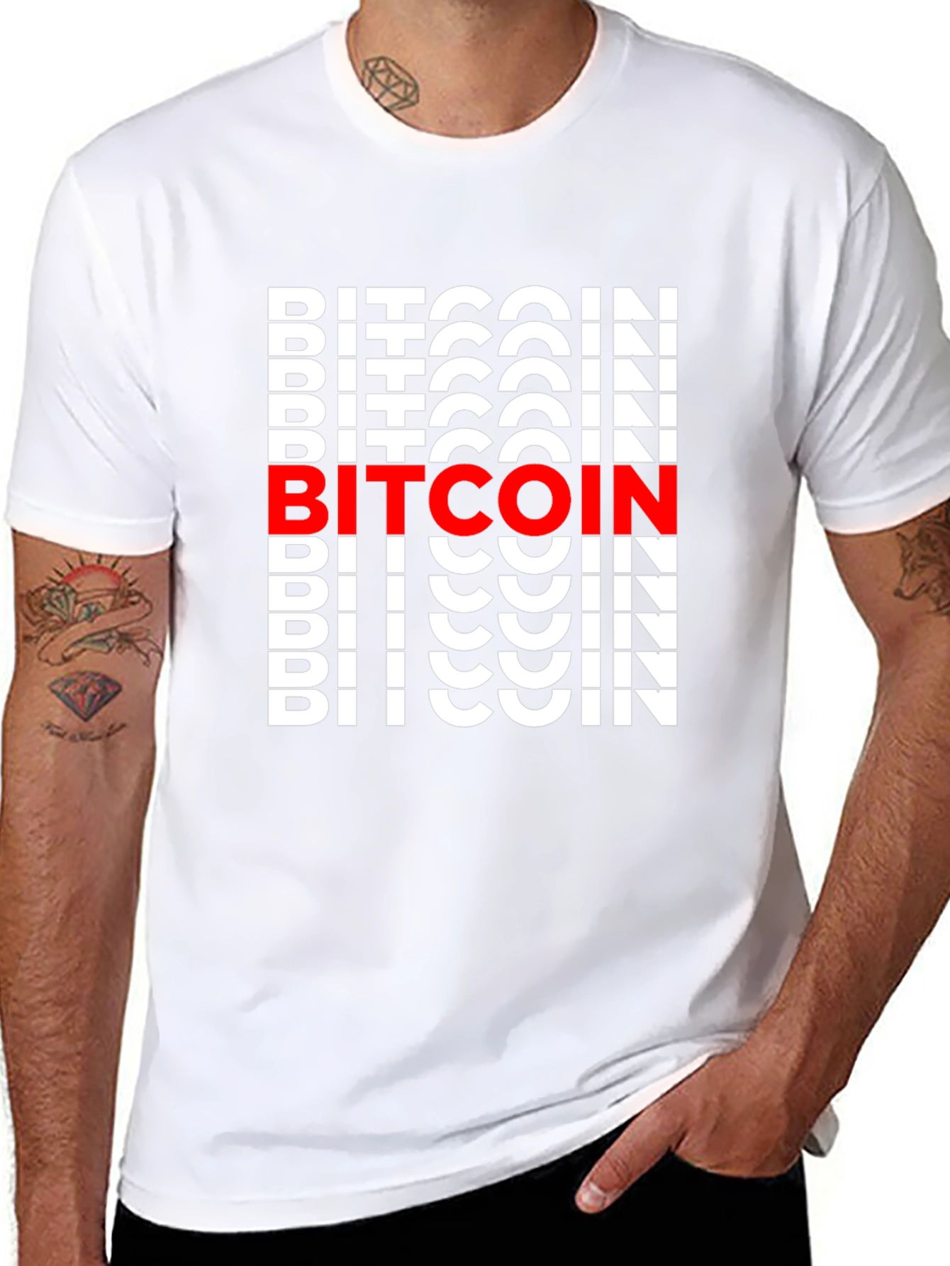 Bitcoin Crypto T-Shirt - Black