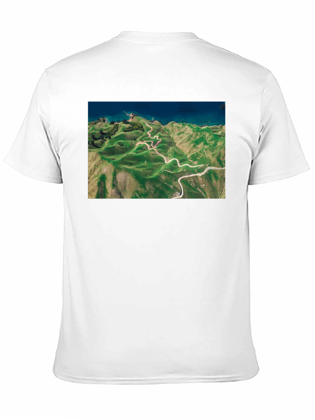 Scenic Route Tee - Black Cotton T-Shirt