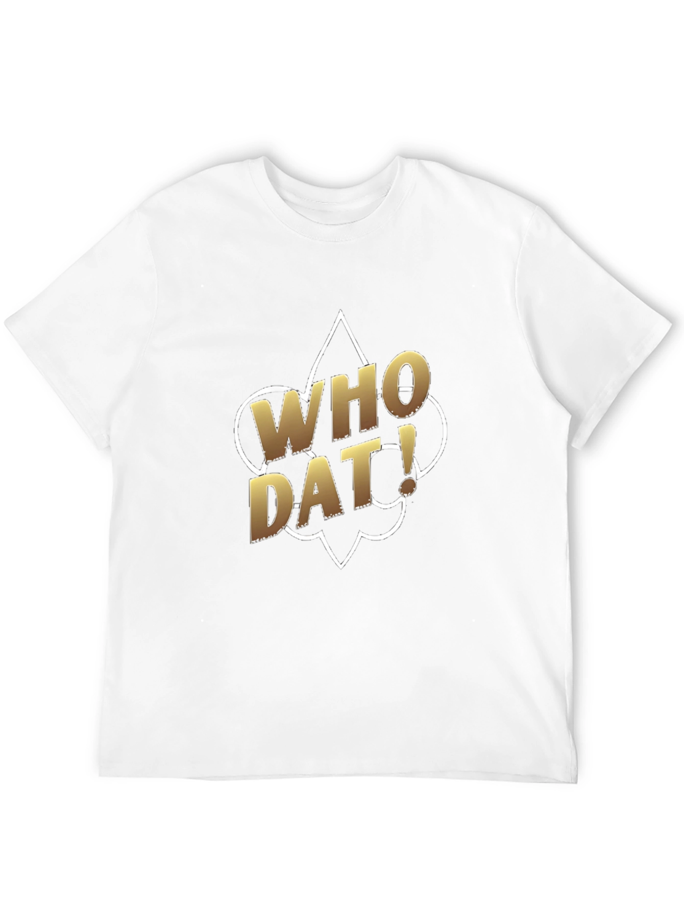 Who Dat! Black T-Shirt