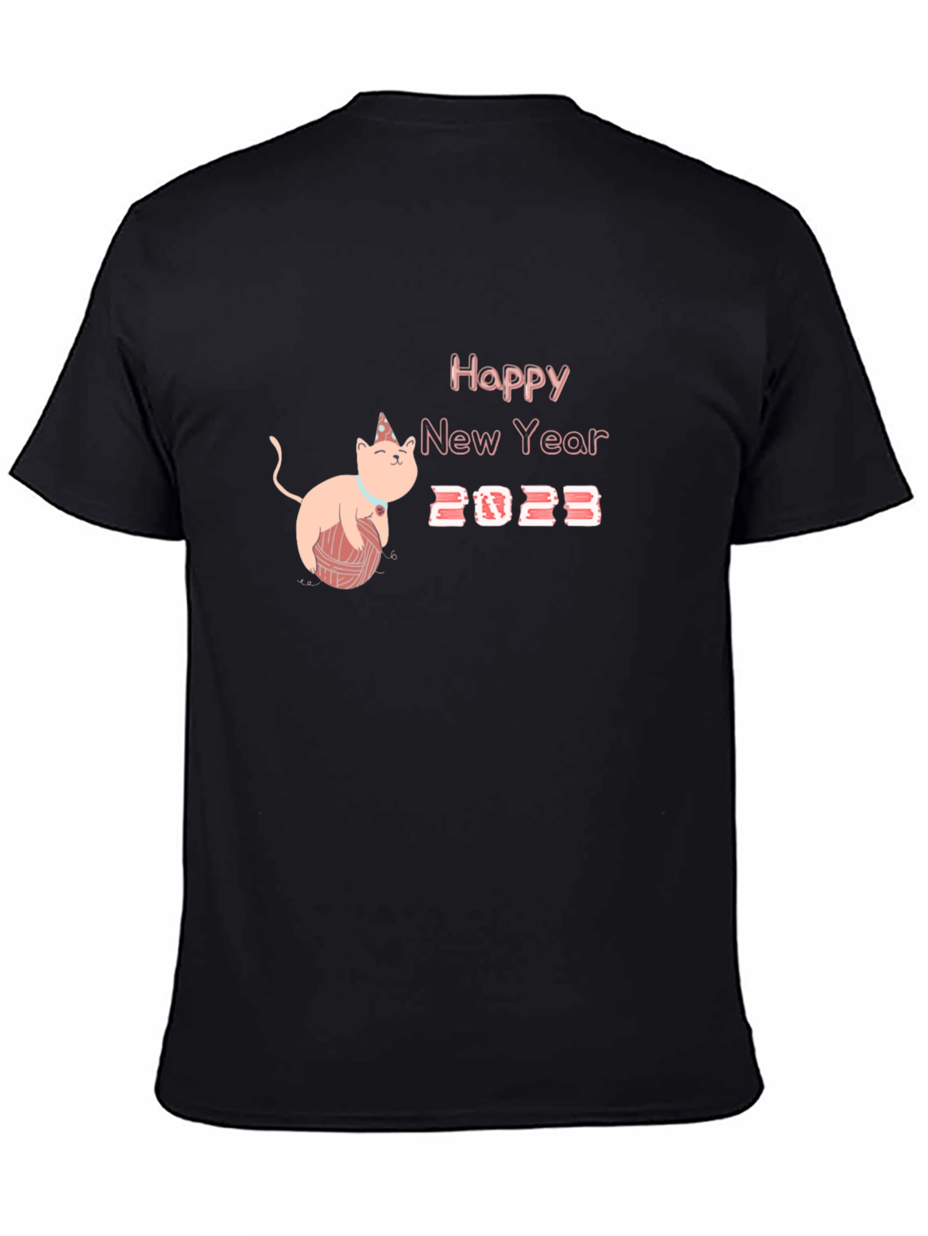 Happy New Year 2023 Cat T-Shirt