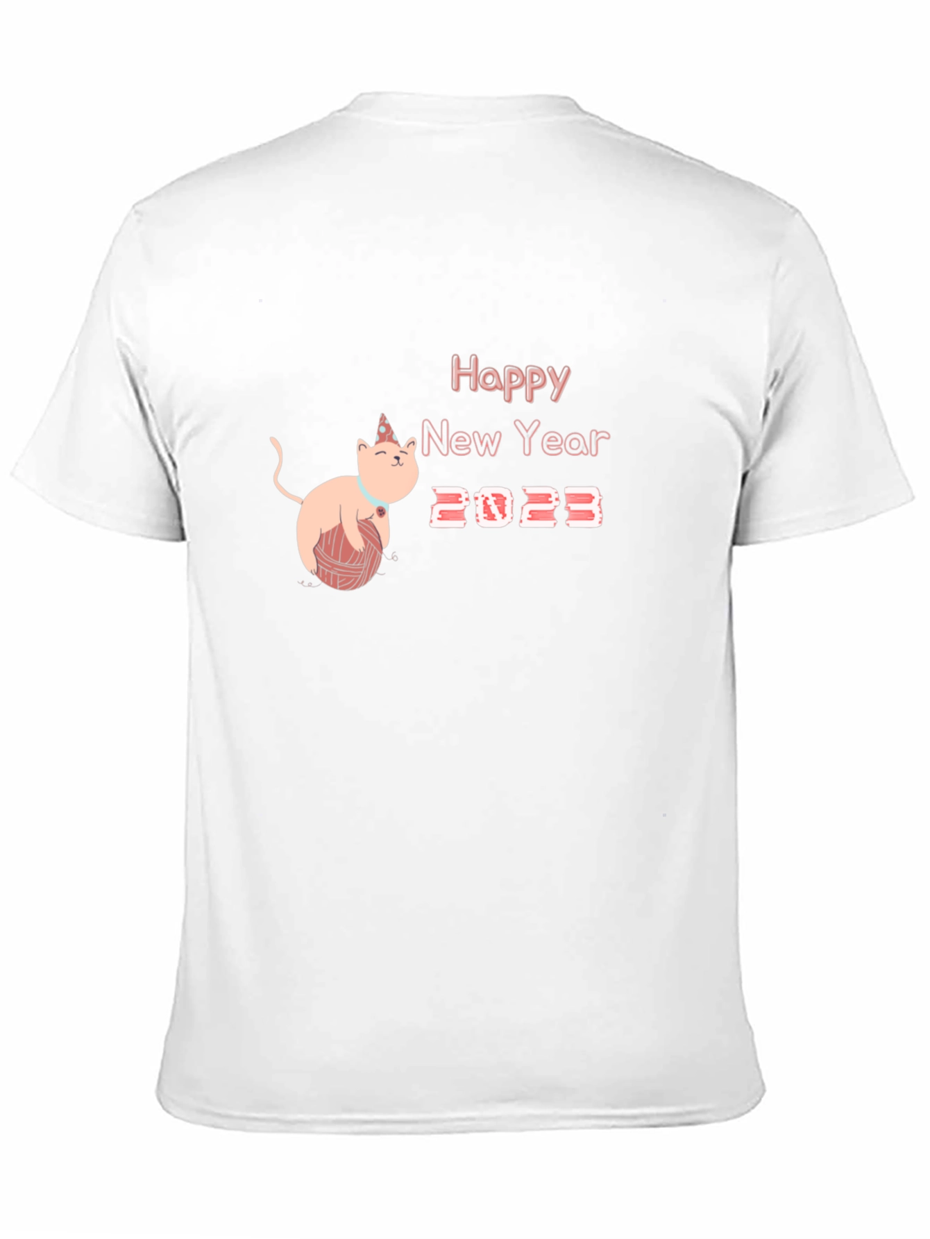 Happy New Year 2023 Cat T-Shirt