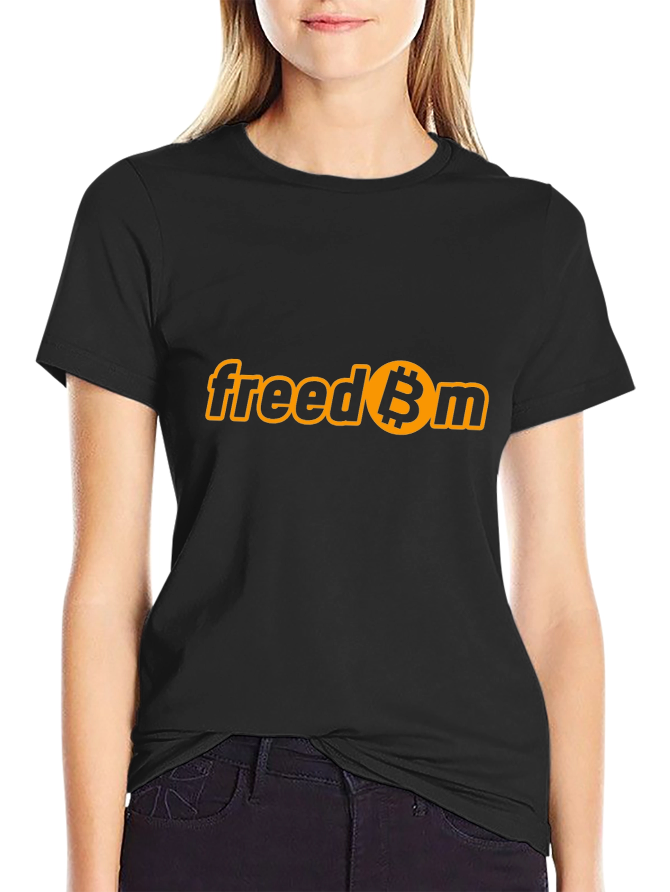 Bitcoin Freedom Graphic Tee - Cryptocurrency T-Shirt