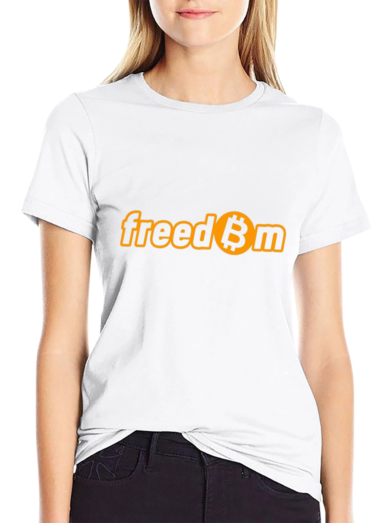 Bitcoin Freedom Graphic Tee - Cryptocurrency T-Shirt