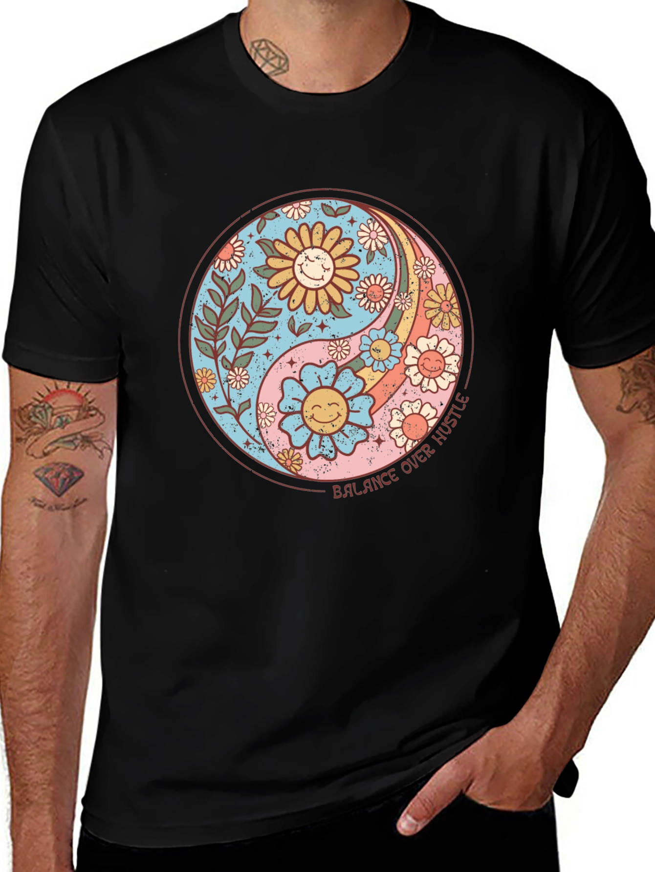 Balance Over Hustle Graphic Tee