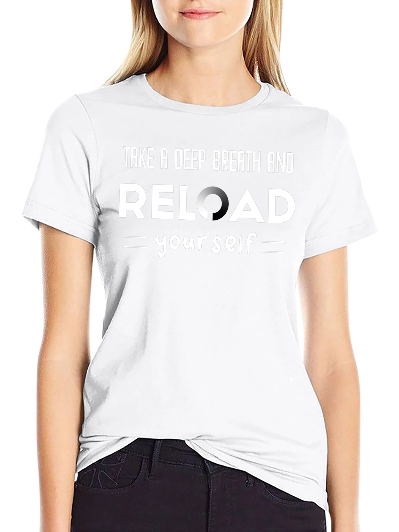 Reload Yourself Mens Graphic T-Shirt