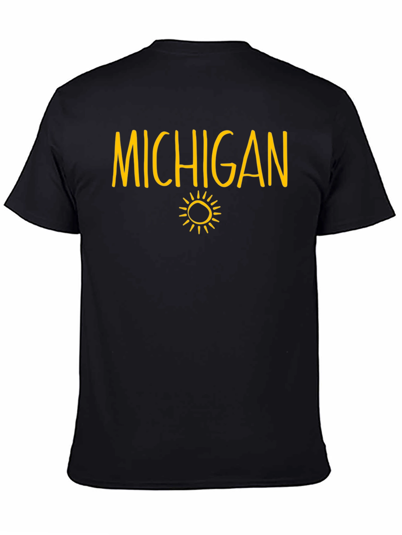 Michigan Sun Graphic T-Shirt