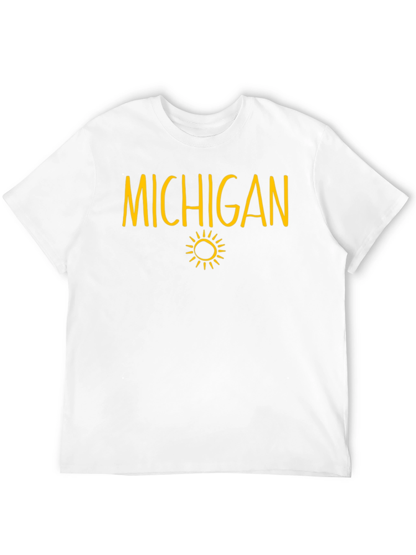 Michigan Sun Graphic T-Shirt