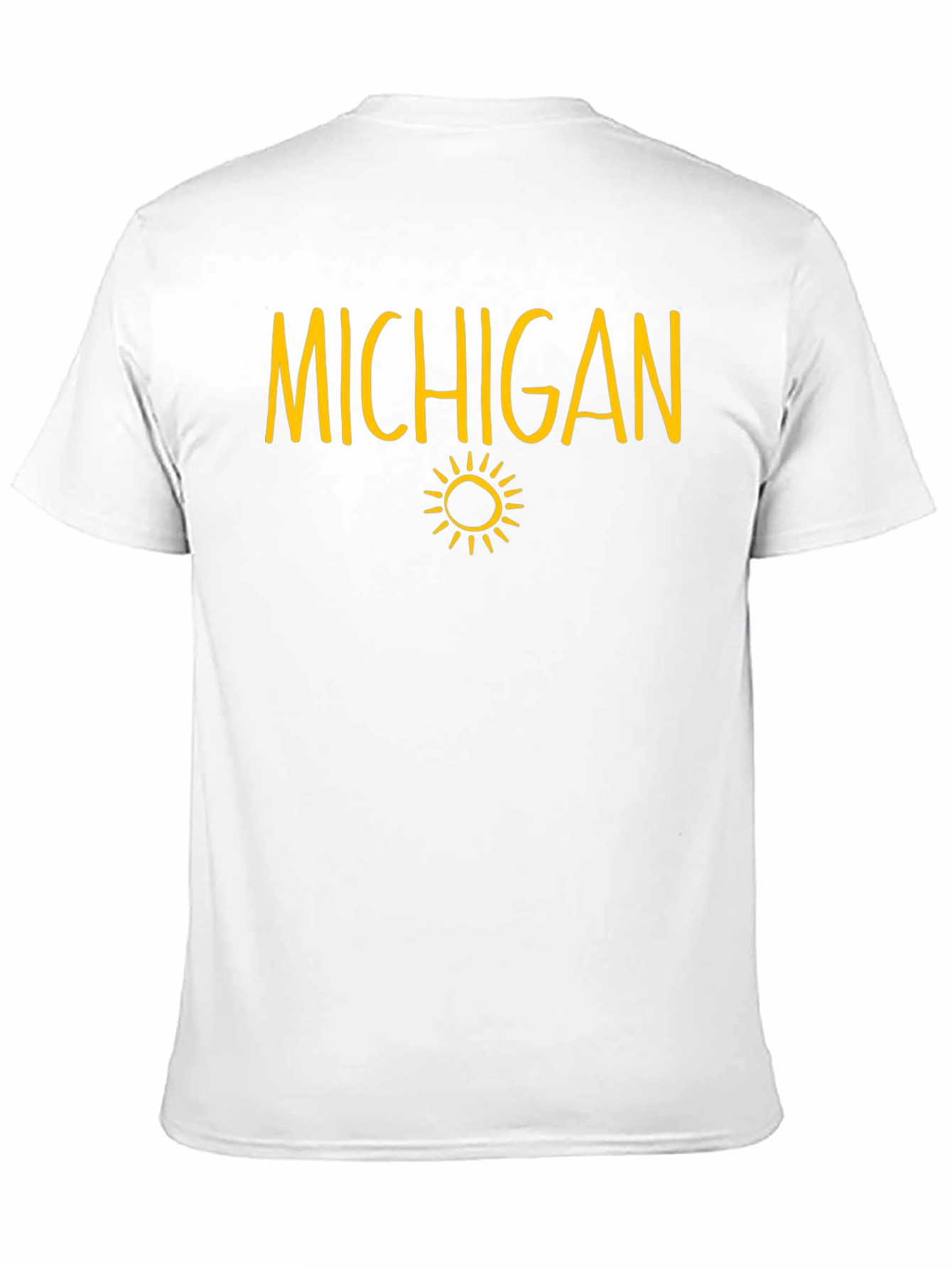 Michigan Sun Graphic T-Shirt