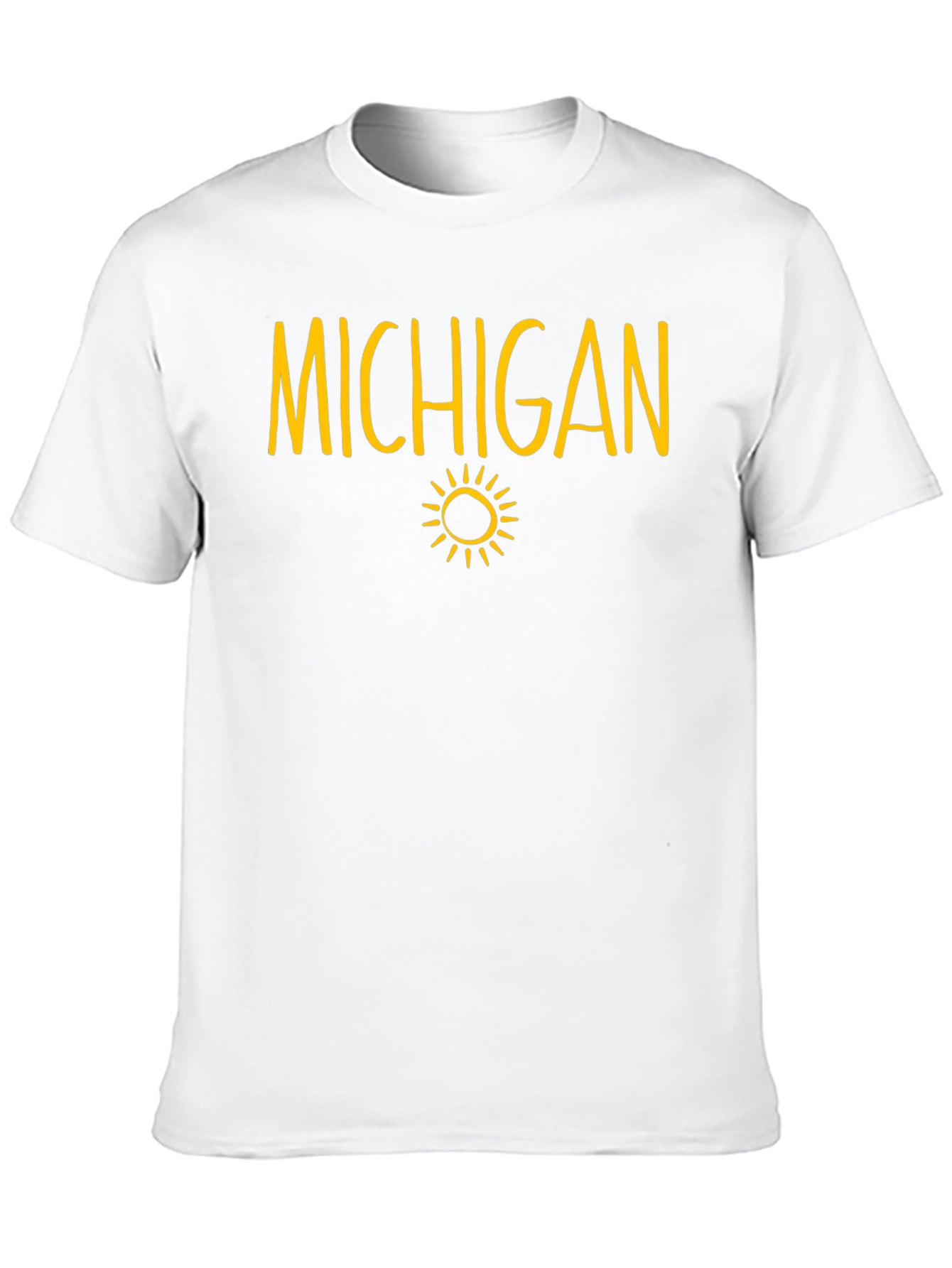 Michigan Sun Graphic T-Shirt