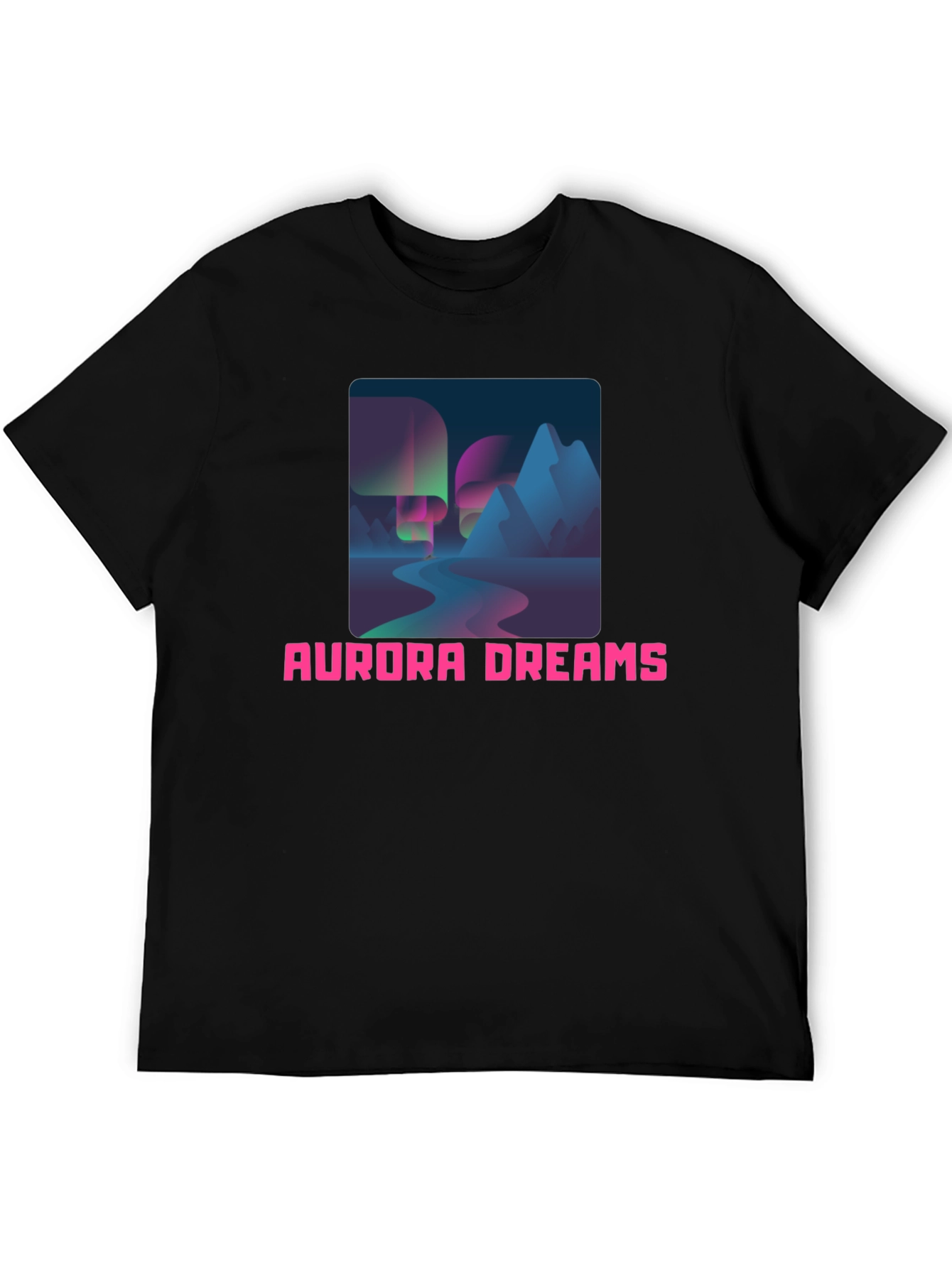 Aurora Dreams Graphic Tee - Stylish Comfort