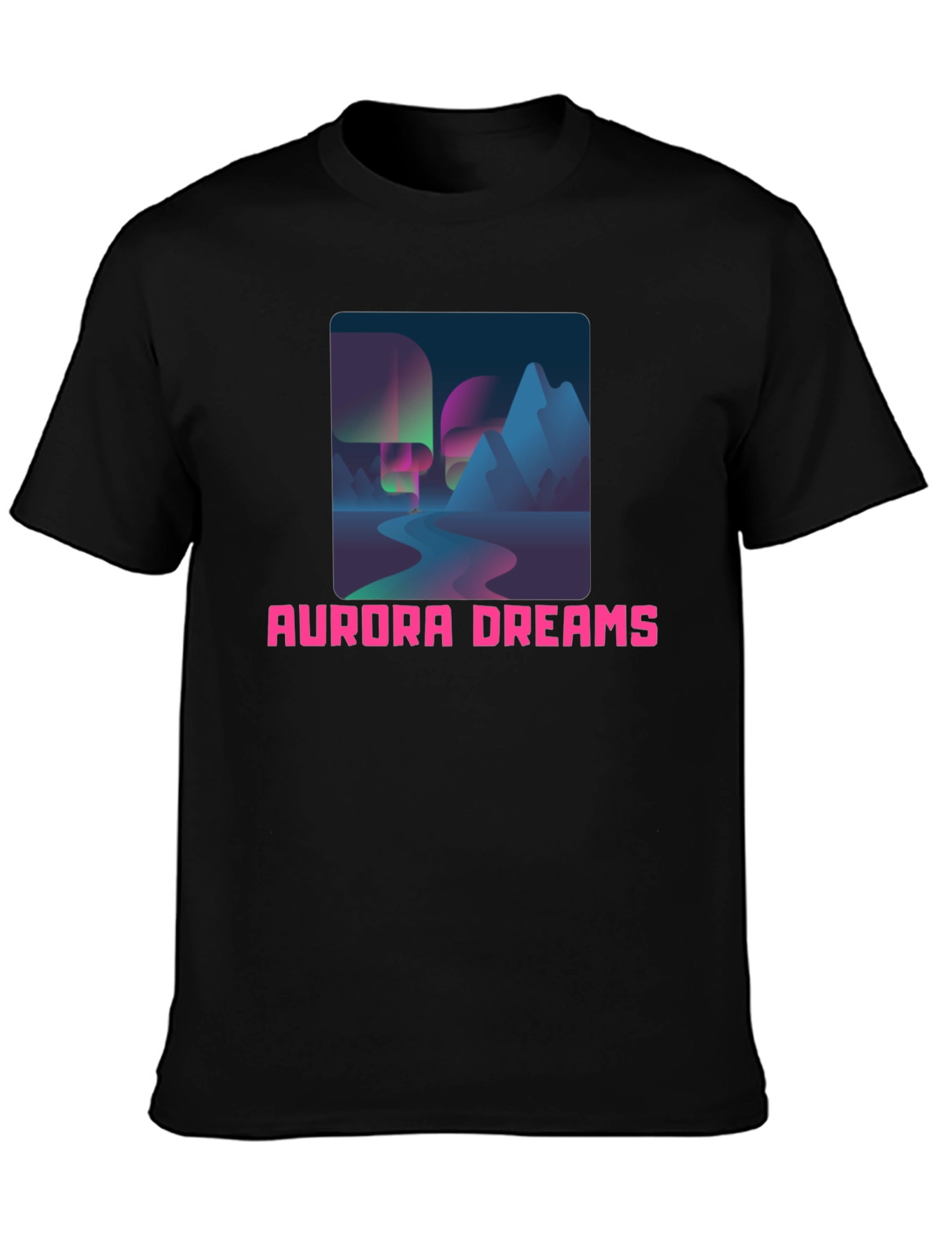 Aurora Dreams Graphic Tee - Stylish Comfort