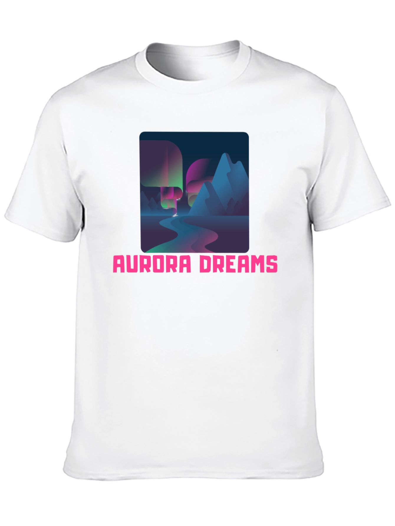 Aurora Dreams Graphic Tee - Stylish Comfort