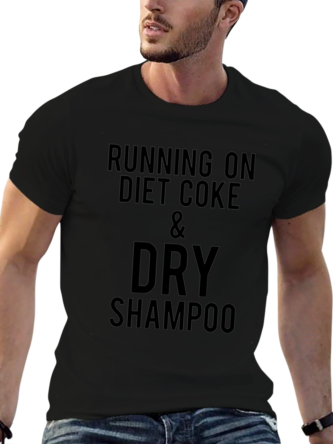 Diet Coke & Dry Shampoo Graphic Tee