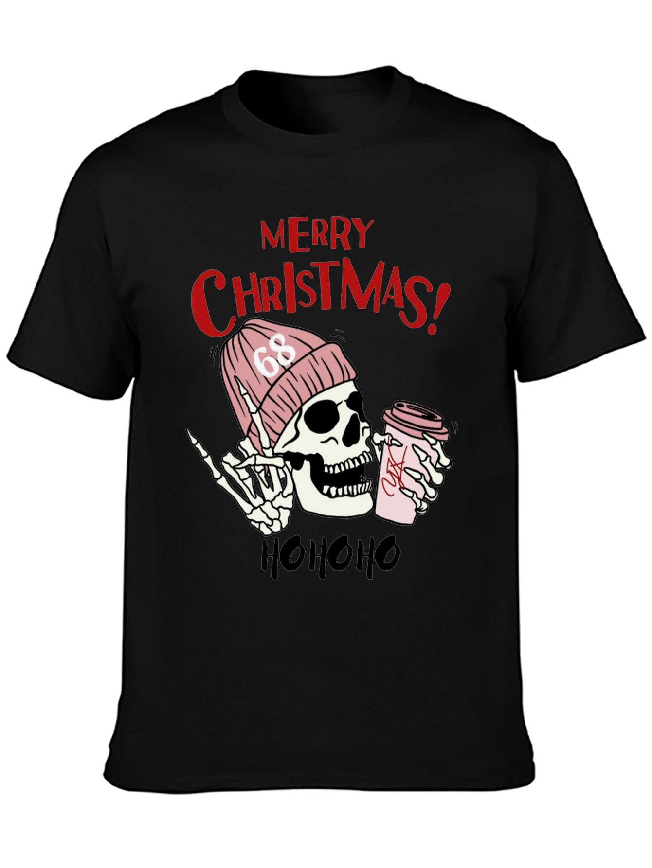 Merry Christmas Skeleton T-Shirt