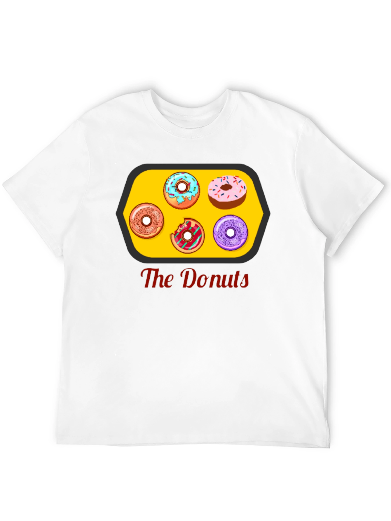 The Donuts T-Shirt - Fun Foodie Tee