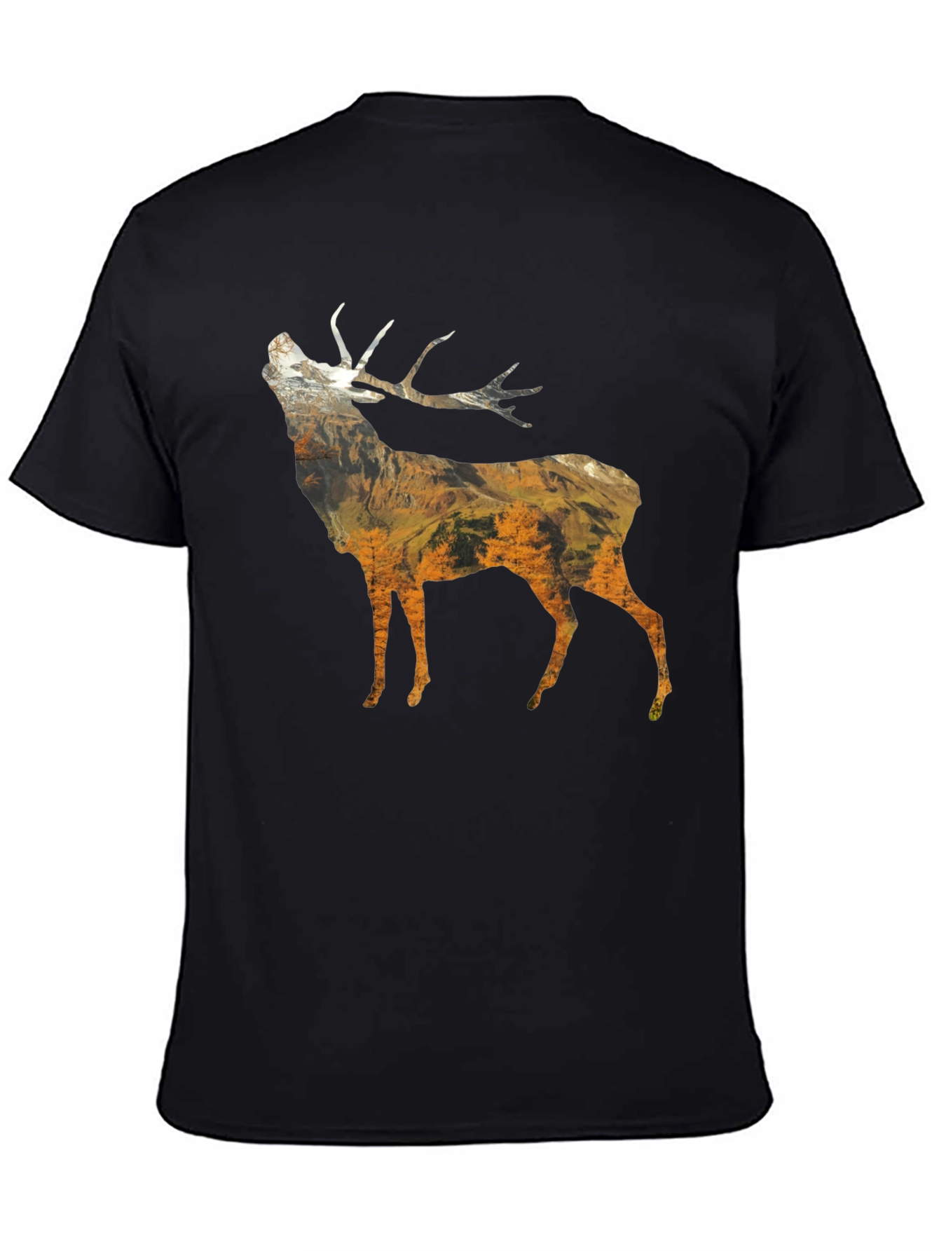 Nature Deer Graphic T-Shirt