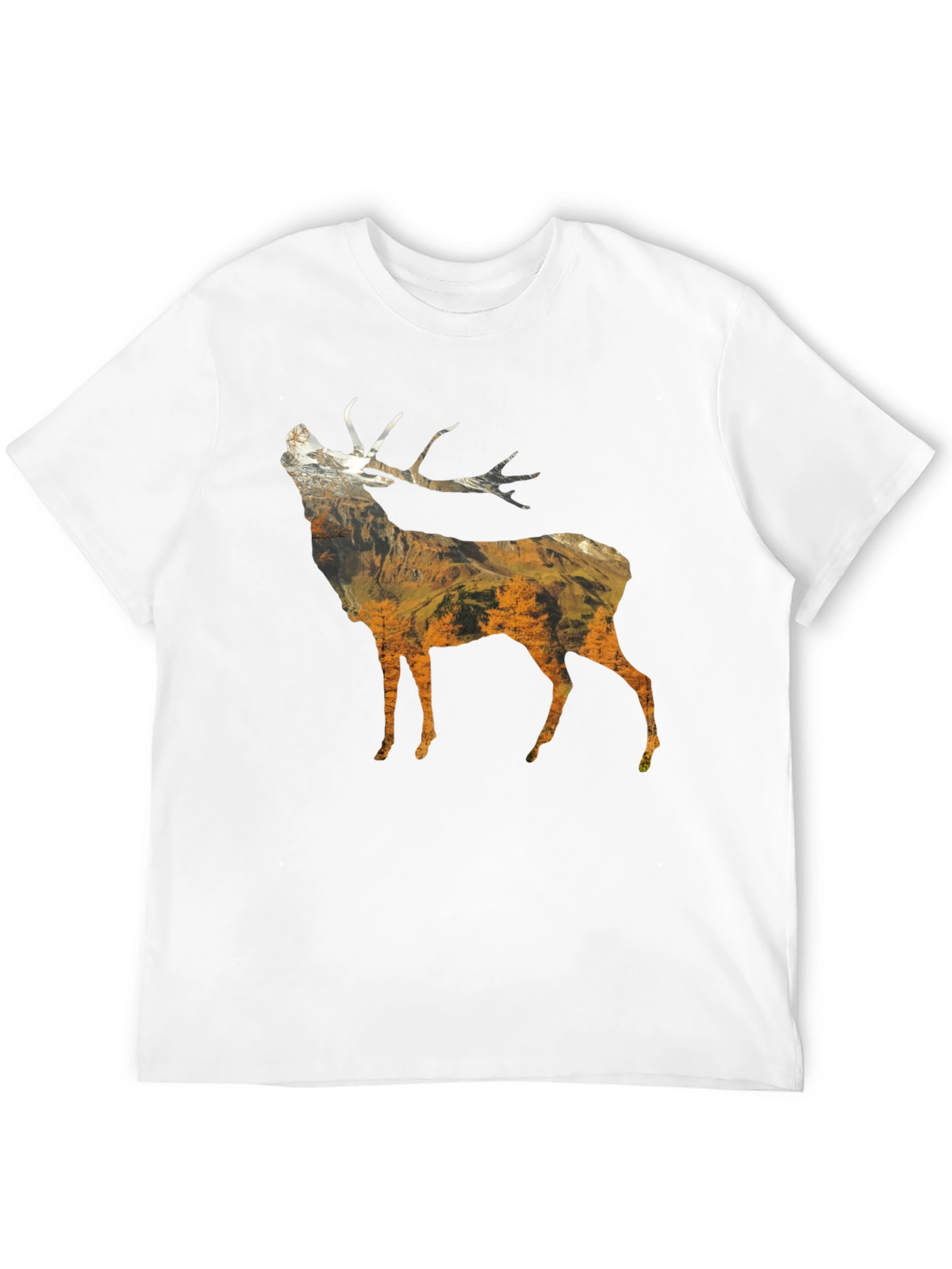 Nature Deer Graphic T-Shirt