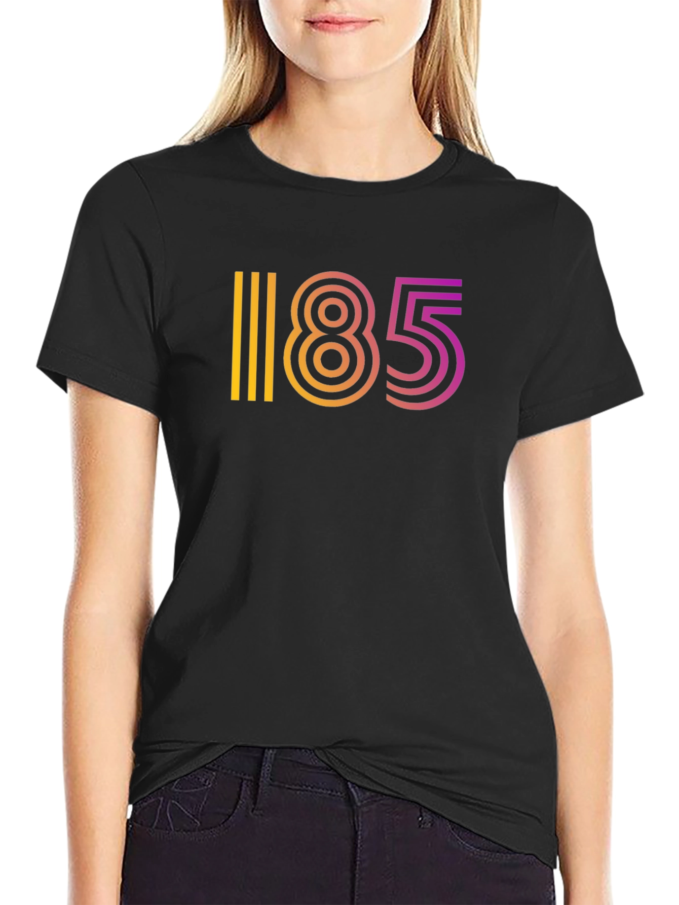 Retro 1985 Gradient T-Shirt
