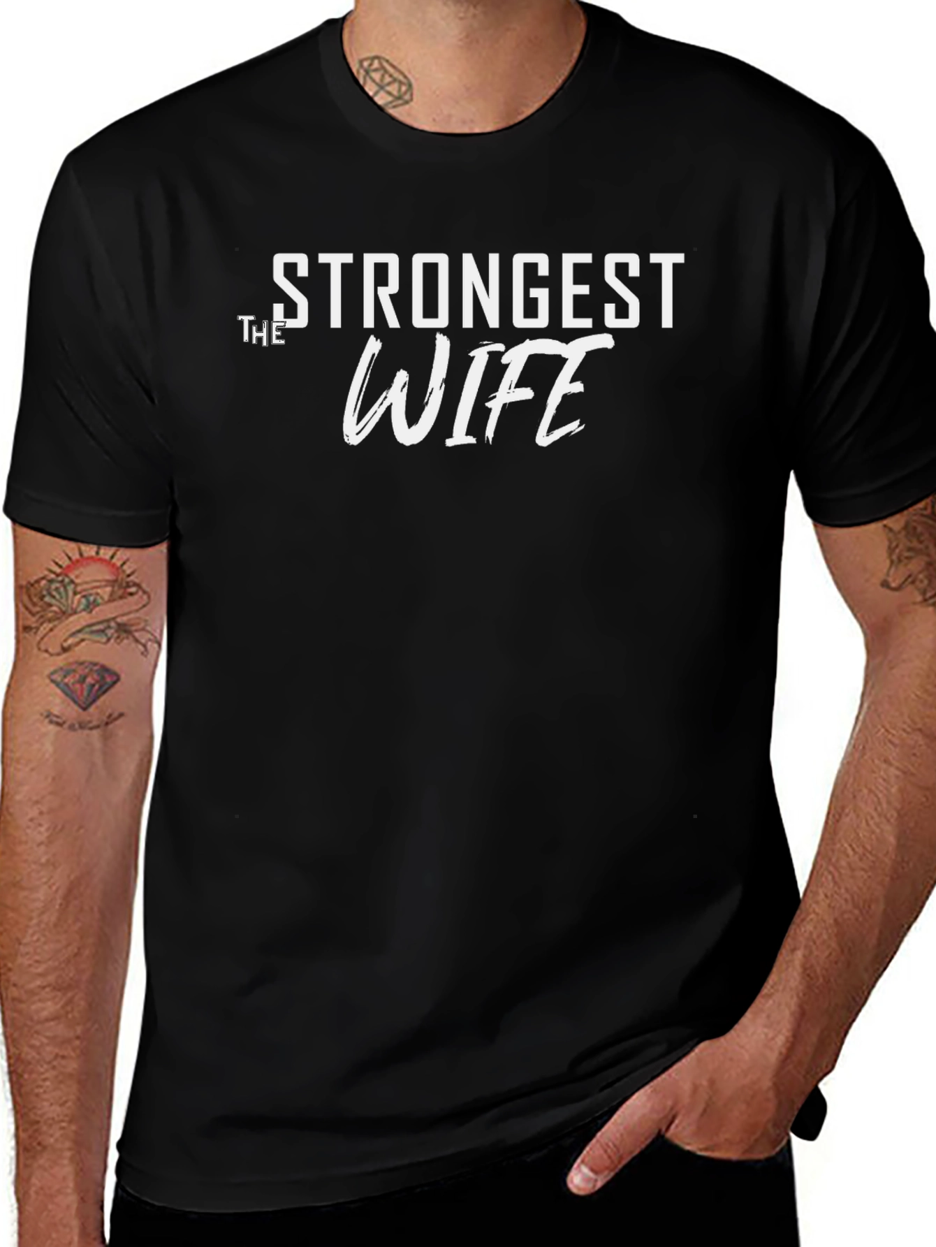 Strongest Wife Graphic T-Shirt