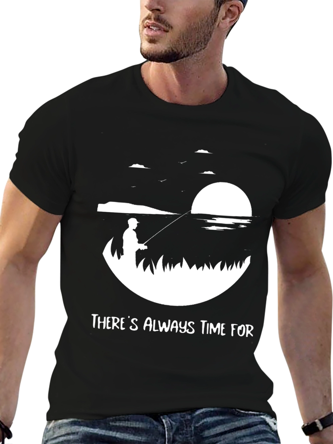 Theres Always Time For Fishing Tee